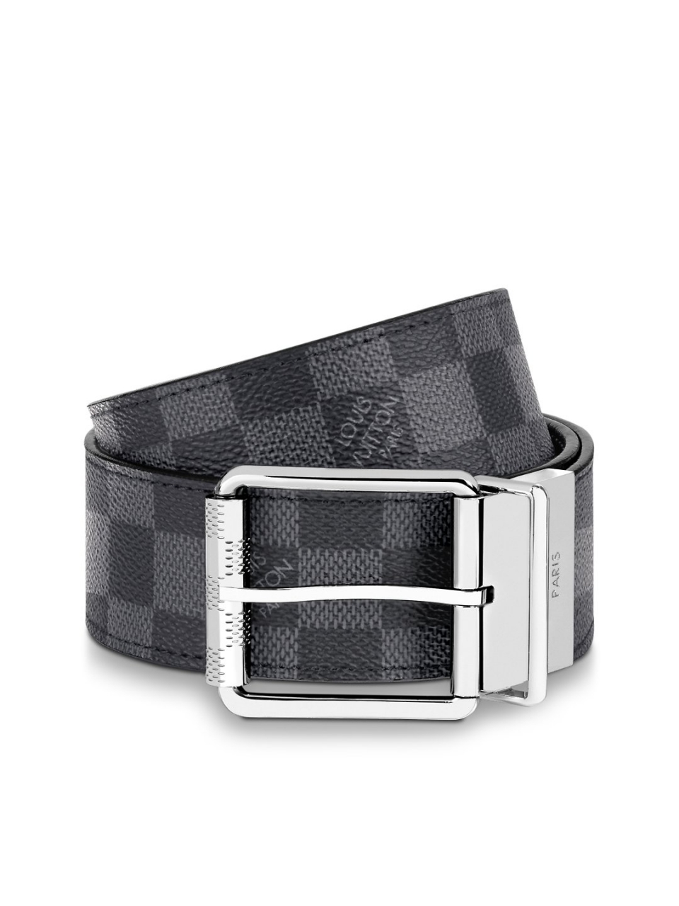 Двухсторонний ремень Louis Vuitton Damier Print, 40 мм